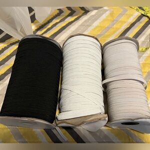 Elastic Black and White new